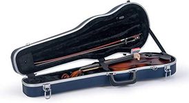 Crossrock Lightweight Case for 4/4 Full-size Violin with straps-Blue (CRA861SVFBL)