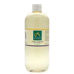 Absolute Aromas Sweet Almond Oil 1L - Pure, Natural, Cruelty-Free. Vegan, No GMO - Massage Base Oil and Moisturiser for Hair, Skin, Face and Nails