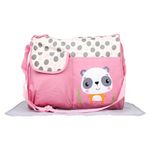 Baby Bucket Womens Baby Diaper Nappy Changing Baby Diaper Bag Mummy Bag Handbag- (Pack Of 1 Pink Panda)