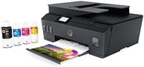 HP Smart Tank Plus 570 Imprimante tout en un - Jet d'encre couleur - 3 ans d'encre inclus (Photocopie, Scan, Impression, Chargeur automatique de documents, A4, HP Smart, AirPrint, Wifi)