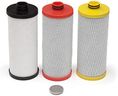Aquasana Replacement Filter Cartridges for 3-Stage Under Sink Water Filtration System - Filters 99% Of Chlorine - 3 Count - AQ-5300R