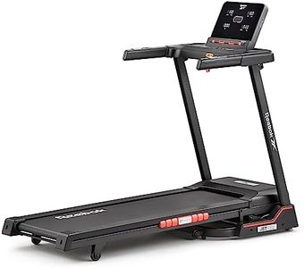 Reebok Tapis de Course Jet 100 Z - Kinomap et Zwift - 130x43cm - 18km/h - 24 programmes