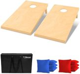 GoSports Solid Wood Premium Cornhol