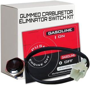 Hutch Mountain Gummed Carburetor Eliminator Switch Kit - Compatible with Honda Eu2000i Portable Generator, Outdoor Generators' Plug & Play Additional Parts w/Cover Label Switches, Camping Accessories