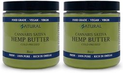 Zatural Hemp Butter | 100% Pure |Organic | raw | Handcrafted | Vegan (2 8oz)