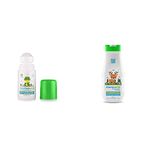 Mamaearth Natural Anti Mosquito Body Roll On 40ml. DEET Free. Protects from Dengue, Malaria & Chikungunya. (Pack of 1) and Dusting Powder with Organic Oatmeal & Arrowroot Powder for Babies - 300g