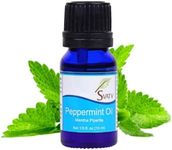 SVATV Peppermint Essential Oil For Natural Yoga Massage & Therapeutic Grade, Boost Uplifted Mood & Room Freshener Diffuser, Aromatherapy, DIY Personal Care - 10ml