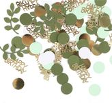 Confetti Green Gold, Pack of 400 En