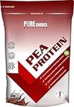 Pure Source Nutrition 100% Vegan Pea Protein Isolate 500g Chocolate Vegetarian Protein Powder Shake