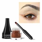 PHOERA GEL EYELINER LONG LASTING WATERPROOF SMUDGE PROOF 24H MAKEUP 10 SHADE UK (206 COPPER)