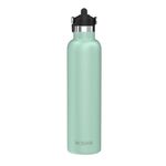 Rioware® Riotuff Insulated Stainless Steel 1000 ml Leak Proof Water Bottle 24 Hours Hot And Cold for School,Office,Gym, Sports, Hiking, Trek, Travel for Men & Women Matt Finish(Green)