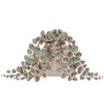 Arborus Fake Potted Plants Artificial String of Hearts Plants with Ceramic Pot Faux Hanging Greenery for Home Bedroom Table Shelf Office Hotel Decor(Pink)