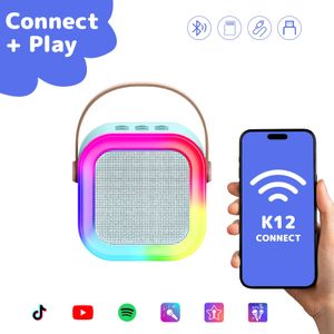 Fede Mini Karaoke Machine – Portable Bluetooth Speaker with Mic