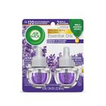 Airwick Plug In Scented Oil Refill , Lavender & Chamomile, Infused With Natural Essential Oils, (2x20 ml)