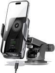 4G Mobile WiFi Hotspot Car Mount with 10GB US Data Wireless Charging Phone Holder No Need SIM Card Portable Travel Router for Car GPS Navigation Road Trips