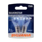 SYLVANIA 7506 SilverStar High Performance Miniature Bulb, (Contains 2 Bulbs)