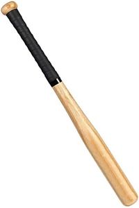 SUNWIN 21inch Wood Baseball Bat for Kids, Hardwood Solid Training Bat for Child