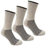 Karrimor Womens Heavyweight Boot Socks 3 Pack Beige Ladies 4-8