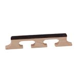 BQLZR Ebony Wooden Bridge For 4 String Banjo Ukulele