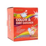 Dye Trapping Sheets, 108 Count Color Catcher for Laundry, Prevent Light Colored Clothes from Being Dyed