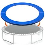 Gadluckki Trampoline Safety Pad, Spring Cover Fits 6ft 8ft 10ft 12ft 13ft 14ft Universal Replacement Surround Pad Foam Guard Padding, for Comfortable Children Jumping and Water Resistant (8FT)