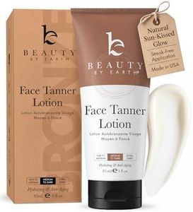 USA Made with Natural & Organic Ingredients Face Tanner - Face Self Tanning Lotion, Non Toxic Self Tanner for Face, Gradual Tan Lotion, Sunless Moisturizer for Fake Tan for Women & Men