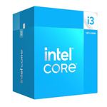 Intel Core i3-14100 Desktop Processor 4 cores (4 P-cores + 0 E-cores) up to 4.7 GHz