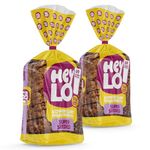Heylo Seeded Keto Bread (2 x 450g, 16 Slices Ea) | Fresh, 5-Day Shelf Life, Freezable | Low Carb (0.3g) | High Protein (7.7g) | Low Cal Keto Loaf