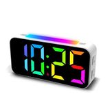 Topski Loud Alarm Clocks for Bedrooms Heavy Sleepers, Digital Clock with Night Light, Large Display, Dual Alarm, Snooze, Dimmable Bedside Alarm Clock for Kids Teens Boys Girls