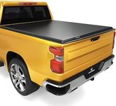 YITAMOTOR Soft Tri-fold Truck Bed Tonneau Cover Fits for Chevy Silverado/GMC Sierra 1500 New Body Style 2019-2025, Fleetside 6.6 ft Bed