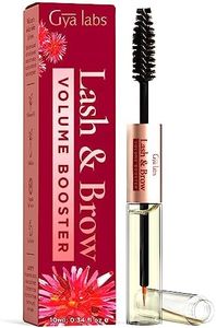 Gya Labs Lash and Brow Oil - Castor Oil for Eyelashes and Eyebrows - Natural Castor Oil Eyelash & Eyebrow Serum for Fuller-Looking Lashes & Brows