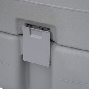 Outsunny 20L Portable Camping Toilet – Outdoor Travel Commode
