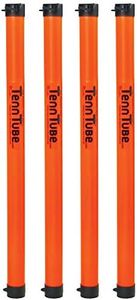 Tourna Tenn Tube Tennis Ball Pickup - 4 Pack, Orange