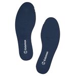 Knixmax Men Memory Foam Insoles Soft Cushioned Inner Soles Comfort Shoe Pads for Trainers Running Shoes Walking Boots Navy 9.5UK-43.5EU