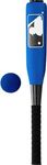 Franklin Sports MLB Kids Foam Baseball Bat + Ball Set - Soft Jumbo for Toddlers Youth 24” Assorted Colors