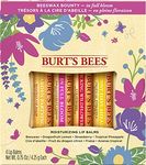 Burt's Bees Lip Balm Gift Set, Beeswax, Strawberry, Tropical Pineapple, Dragonfruit Lemon, In Full Bloom, 4x4.25g