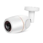 1080P HD Analog Security Camera 180 Degree Mini Bullet Wide Angle Outside Outdoor Indoor coax coaxial Surveillance CCTV Camera AHD TVI CVI 1200 TVL 960h with BNC Connector for a DVR No Internet needed