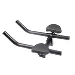 1 Set Bike Rest Handlebar Bicycle Rest Bar Clip on Aero Bars for MTB Road Bicycle Aerobars Moutain Bike or Road Bike(Black).