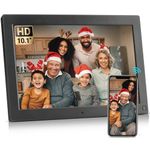 BSIMB Digital Photo Frame 10.1 Inch WiFi, Digital Picture Frame Touchscreen 1280x800 HD 16GB Electronic Picture Frame, Auto-Rotate, Wall Mountable, Share Photos/Videos Instantly via App/Email/SD