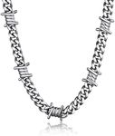 Bandmax Barbed Wire Choker Necklace