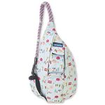 KAVU Mini Rope Bag Cotton Crossbody Sling - Surf Camp