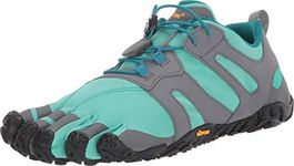 Vibram Women's V-Trail 2.0 Sneaker, Blue/Green, 2.5 UK