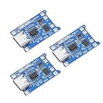 AZDelivery 3x Electronic charger TP4056 micro USB TC-1A 18650 TP4056 charging module | Charger for lithium ION battery | Charging board with protection function | Integrated module 5/10 pcs