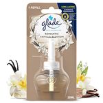 Glade Plug in Air Freshener Refill, Electric Scented Oil Room Air Freshener, Vanilla Blossoms, 6 Refills (6 x 20ml)