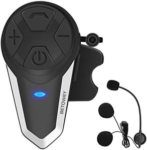 BETOWEY BT-S3 Intercom Moto Kit Main Libre Moto Bluetooth Headset Casque Communication
