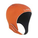 Lomo Neoprene Triathlon Open Water Swimming Cap- Orange (Small)