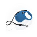 Flexi Classic Tape Leash, Small, 16 ft, Blue