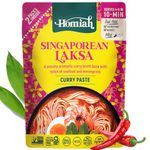 Homiah Laksa Curry Paste - 7 Oz – Gluten Free, Non-GMO Malaysian Curry Paste – Laksa Curry Paste, Thai Essentials for Kitchen – Premium Laksa Thai Curry Paste for Asian Dishes (1 Pack)