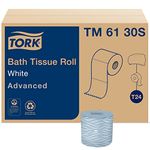 Tork Advanced TM6130S Bath Tissue Roll, 2-Ply, 4 Width x 3.75 Length, White (Case of 48 Rolls, 500 per Roll, 24,000 Sheets)