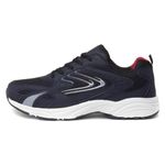 XL Weaver Mens Lace Up Navy Trainer - Size 10 UK - Blue